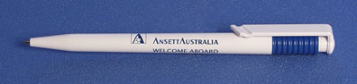 (image for) PLASTIC PEN ("Welcome Aboard") - Click Image to Close